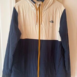 The North Face Women’s Navy and White Jacket